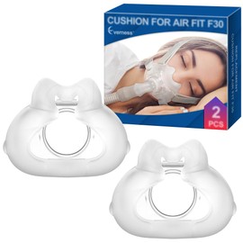 2 Packs Replacement Cushion (S) for Airfit F30, Reliable Seal & Comfortable Fit, Compatible with Original Frame, Great-Value & Durable Replacement Supplies by Everness (Small)