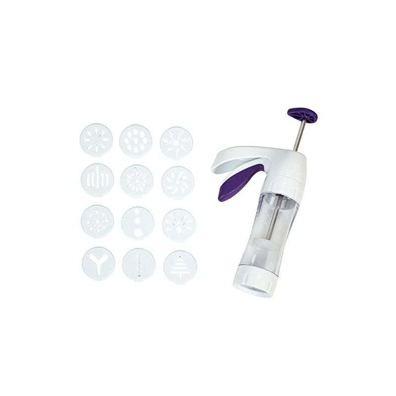 Wilton Pistola-Prensa para Galletas con 12 Discos,
