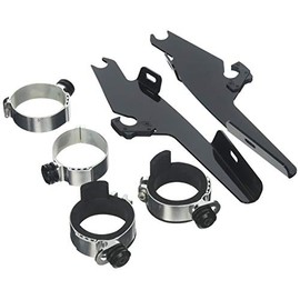 Memphis Shades MEM8992 Black Trigger-Lock Mount Kit fits Yamaha XVS650/1100A V-Star Classic Models 1998-2015