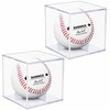 SUNNICE Sign Ball Case, Baseball Case, Set of 2, UV