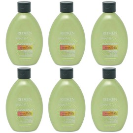 Limpiador ligero Redken Curvaceous High Foam Mousse 10,1 OZ (paquete de 6)