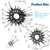 yuentoen Terminal Ejector Kit for Car, Terminal Removal Tool Set,