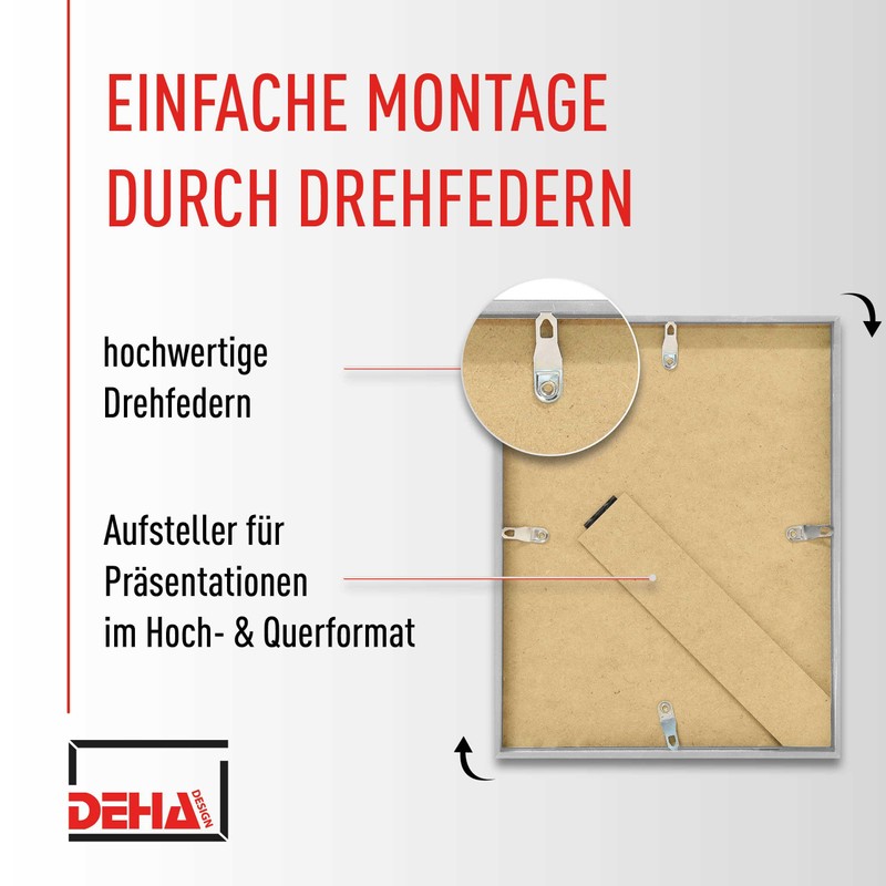DEHA Design Tribeca Photo Frame 15 x 20 cm Aluminium