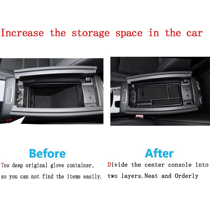 Secondary Storage Box Organiser Centre Console For Arm Rest A-Class