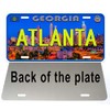 Atlanta Evening Georgia Novelty Car Auto License Plate
