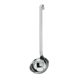 RÖSLE Mestolo con gancio di alta qualità, acciaio inossidabile 18/10, 8 cm, lavabile in lavastoviglie
