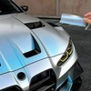 AuMoHall Silver to Ice Blue Chameleon Metallic Vinyl Wrap, Self-Adhesive