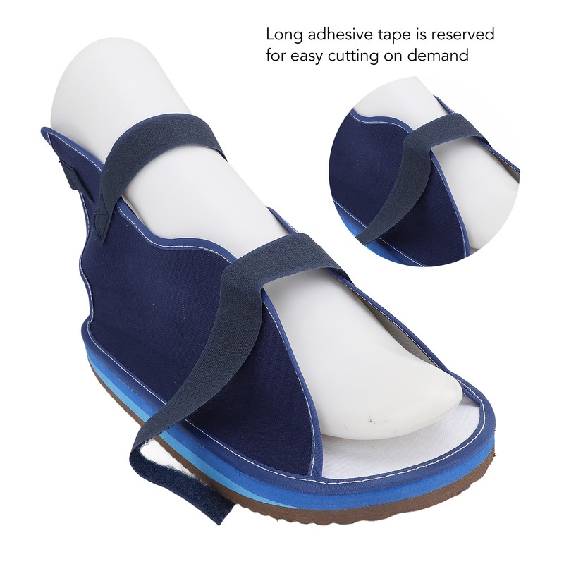 Plaster Cast Shoes Thick Soled Open Toe Heel Broken Foot