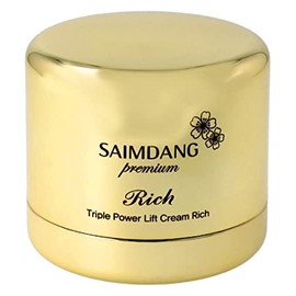 Saimdan Premium Triple Powerlift Cream, Rich, 2.8 oz (80 g), Large Capacity, Extra Capacity Design, Beauty Cream