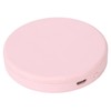 LED Compact Mirror Round Shape 3X Magnification Rechargeable Double Sided