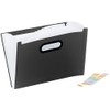 General Office Folders with Compartments: Set of 2 Plastic File