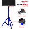 5 Core Speaker Stand Pair Tripod Floor Heavy Duty Adjustable