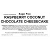 Andy Anand Sugar Free Raspberry Coconut Chocolate Cheesecake 9" with