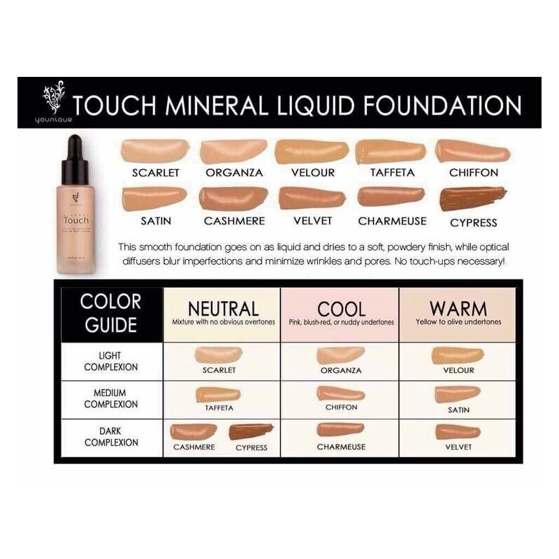 Younique Original Younique Liquid Touch Foundation - Georgette - NIB