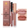 YOUNG VISION Liquid Lipstick & Lip liner Combo Set, Matte