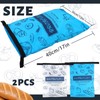 CHRI Reusable Bread Bags Pack of 2, 30 x 43