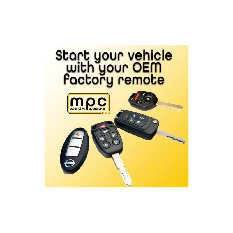 MPC Remote Start Compatible with Dodge Challenger 2018 || Plug