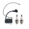 Hippotech Ignition Coil with Ignition Pack of 2 for Stihl