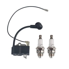 Hippotech Ignition Coil with Ignition Pack of 2 for Stihl FS75 FS80 FS85 FC85 HS75 HL75 HT75 HL75K HS80 HS85 KM85# 4137 400 1350