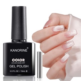 KANORINE Magnetic Nails, Gel Nails, Magnetic Gel, Cat Eye Gel, Self Nail Color, Cat Eyes, Galaxy Nail Gel, With Magnets, Gel Nail Kit