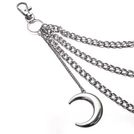 Pants Chain for Men Women -Trouser Chains, Jean Chains Goth Accessories Pant Chain Punk Acrylic Coloured Trouser Chain for Pants (Style 3) (Style 3)