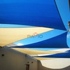 Patio Paradise 10' x 10' x 14.1' Blue Sun Shade