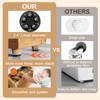 Self Adhesive Caster Wheel 2 inch, 360° Swivel Universal Wheels,