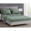Chezmoi Collection Jasper Sage Green Oversized King Bed in a