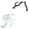 LOWER BOTTOM RADIATOR HOSE RANGE EVOQUE DISCOVERY SPORT LR094507 GENUINE
