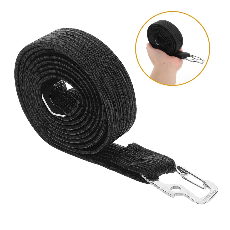 CHILDWEET Motorcycle Bicycle Straps High Stretch Elastic Bungee Cords Flat