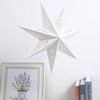 Hollow Out Star Lantern Paper Hanging Pendants Lampshade for Christmas