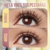 Maybelline Colossal Bubble Máscara de Pestañas, Volumen 24H, lavable, 10