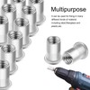 Rivet Nuts, M5 Thread Rivets, Blind Rivet Nuts, Stainless Steel,