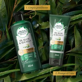 🌿 *"Kit Herbal Essences Bio:Renew Aloe + Algas Marinas | Shampoo (400ml) + Acondicionador (250ml) | Cabello Hidratado y Renovado"