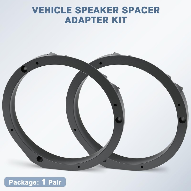 Fiegromech 6.5 Solid Door Speaker Adapter for Honda Acura