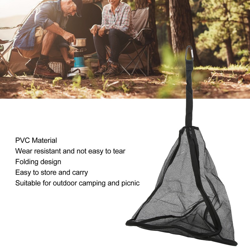 Camping Dry Net Outdoor Hanging Triangular Storage Net Mesh Organizer