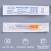 100 Pack 25 Gauge 1/2 inch Disposable Needles with Caps
