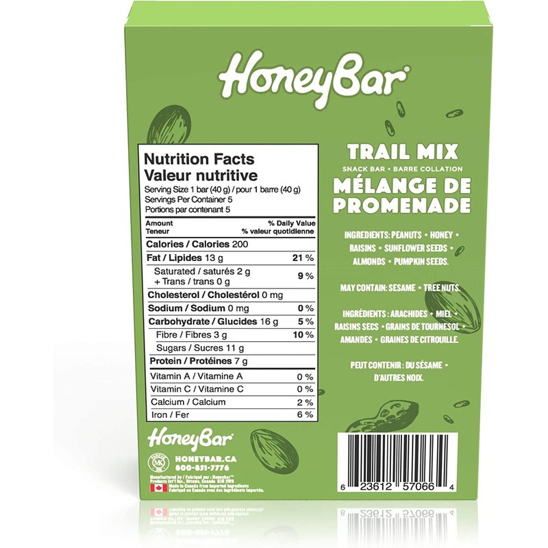 HoneyBar Snack Bar | Certified Gluten Free | Non-GMO |