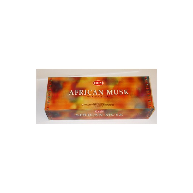 African Musk Incense - Hem - 1 box of approximately