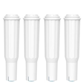 4 packs Coffee Water Filters Compatible with Jura Clearyl White 68739, 7520, 64553, 60209 -Including Various Models of Capresso, Impressa