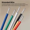 22 AWG MADCATZ Stranded Wires, 6 Colors Electrical Wire Cable