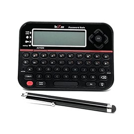 RecZone LLC Password Safe Electronic Storage Organizer Keeper Device and Stylus Bundle
