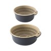Colander Bowl Set | Fruit and Vegetable Washing Strainer Bowl