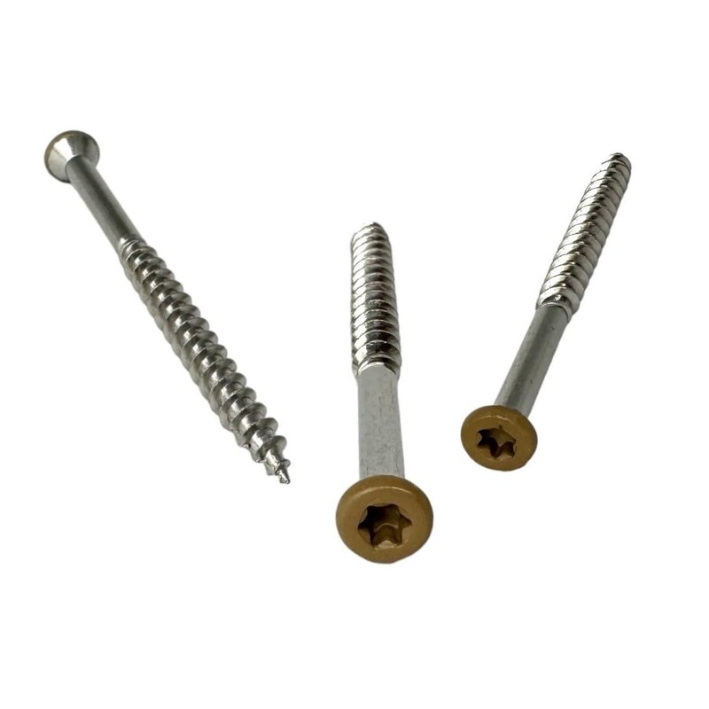 Ceta Decking Screw with Painted Head for Composite Flooring Colour