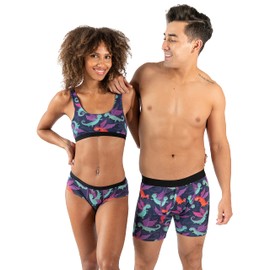 Warriors & Scholars W&S Matching Underwear for Couples - Couples Matching Undies - Dragon