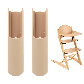 APOMOONS Pack of 2 Baby High Chair Tilt Protection High Chair Accessories Children's High Chair Accessories Extension Leg Pad Extended Glider Set Safety Foot Cover Leg Pads for Baby Chairs