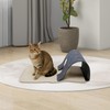 MEOWSAN Felt Cat Scratching Pad & Tunnel Sisal Mat Combo