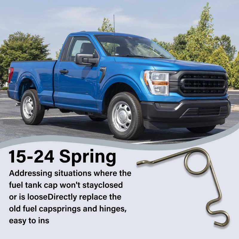 Fuel Door Lid Clip Spring for 2015-2024 Ford F150 Gas