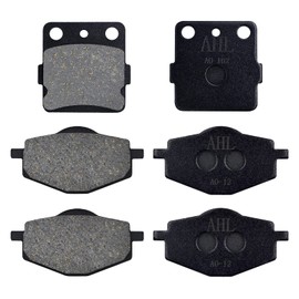 AHL semi-metallic delantero y trasero Juego de pastillas de freno para Yamaha Warrior YFM350 1987 – 1988