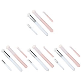 Minkissy 4sets Mushroom Concealer Brush Powder Puff Sponge Makeup Professional Tool 4pcs*4